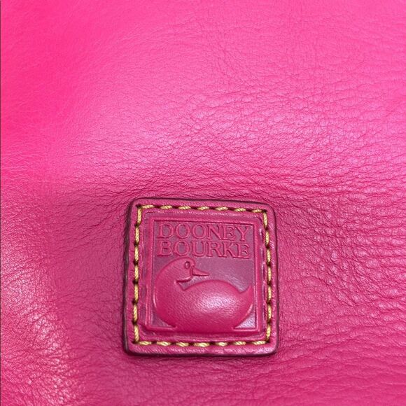 2527 Dooney & Bourke pink Florentine bucket bag 20445502527 - Picture 11 of 14